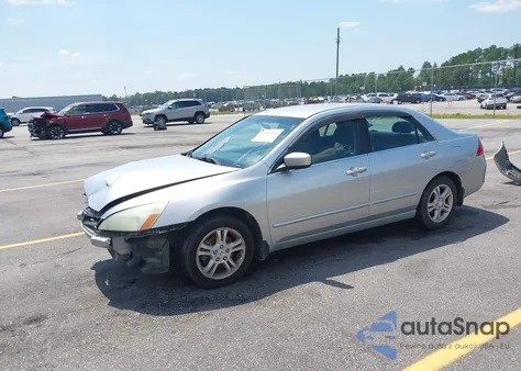 2007 Honda Accord 2.4 Se from USA, damaged, VIN 1HGCM56337A020166
